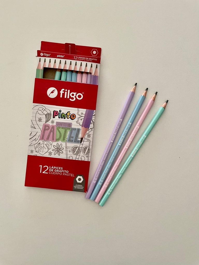 Lapiz grafito pastel (Violeta)
