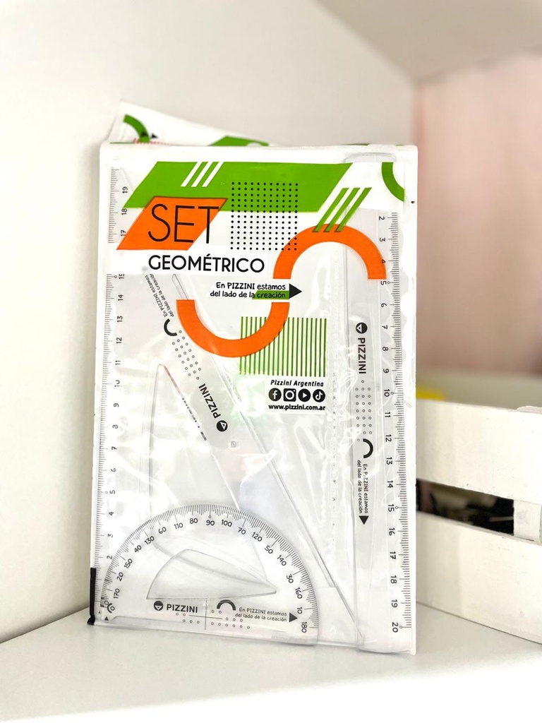 Set de geometria Pizzini