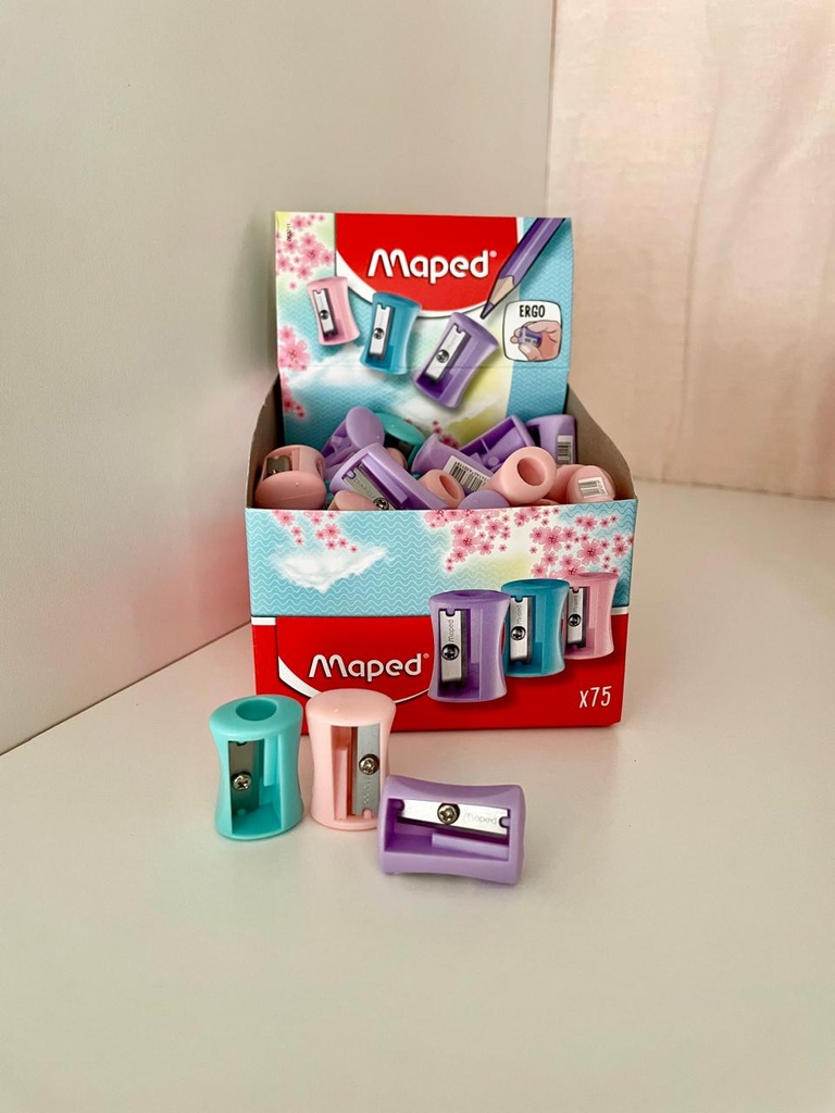 Sacapunta maped pastel (Violeta)